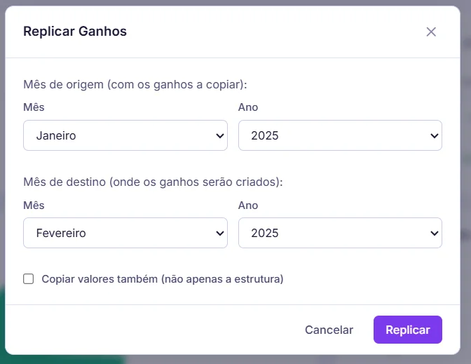 Janela de replicação