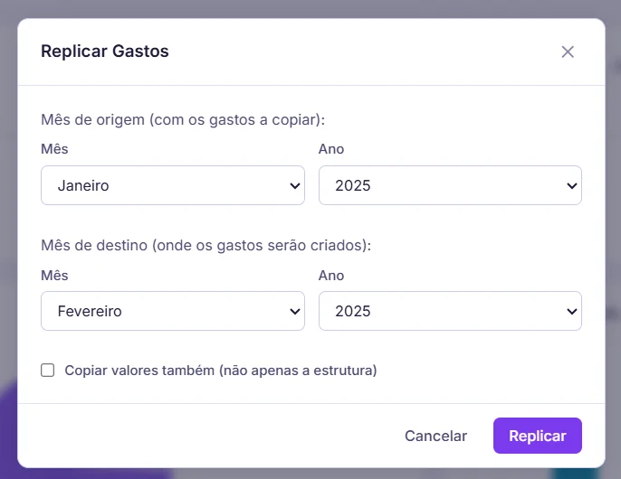 Janela de replicação